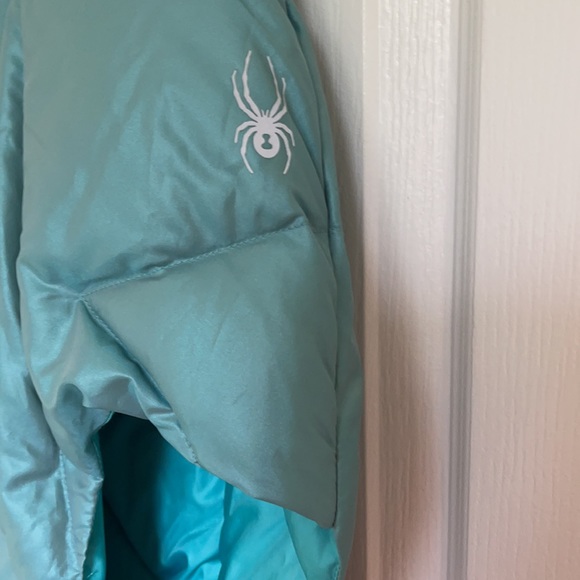 NWT SPYDER Solitude Down Poncho - Picture 4 of 5